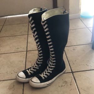 knee high converse!